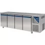 DALMEC - Table réfrigérée positive 0/+10°C - 816 L - 4 portes pleines - Prof. 800 - 600 x 400