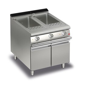 BARON - Cuiseur à pâtes monobloc électrique - 2 x 26 litres - Gamme QUEEN 700