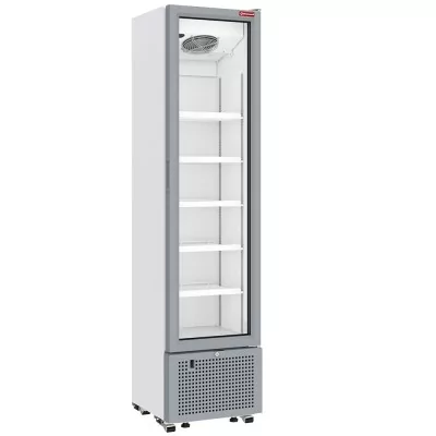 DIAMOND - Vitrine ventilée positive 221 litres BLANCHE