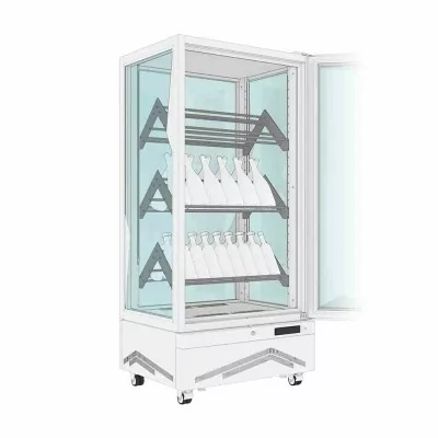 TECFRIGO - Vitrine réfrigérée verticale MARILYN 651 WINE DIAGONAL L. 902 mm