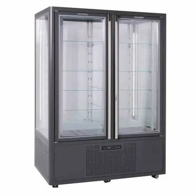 TECFRIGO - Vitrine réfrigérée verticale SNELLE 1050 Q L. 1345 mm ventilée étagères verre
