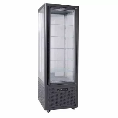 TECFRIGO - Vitrine réfrigérée verticale SNELLE 360 Q L. 595 mm ventilée étagères verre