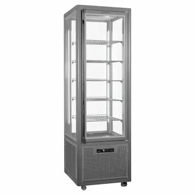 TECFRIGO - Vitrine réfrigérée verticale SNELLE 525 R L. 700 mm ventilée étagères verre rotatives