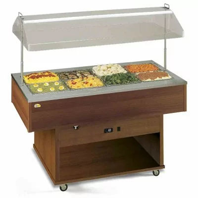 TECFRIGO - Buffet chaud DELIZIE BM L. 1423 mm bain-marie