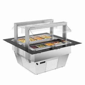 TECFRIGO - Buffet chaud TIFFANY 6.0 M HOT L. 2280 mm hotte motorisée