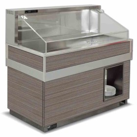 TECFRIGO - Buffet réfrigéré FUTURA BAHIA 6 L. 2075 mm