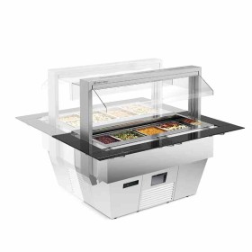 TECFRIGO - Buffet réfrigéré TIFFANY 4.0 M VT L. 1600 mm hotte motorisée ventilé