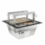 TECFRIGO - Buffet réfrigéré TIFFANY 6.0 M VT L. 2280 mm hotte motorisée ventilé