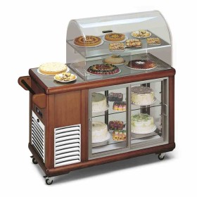 TECFRIGO - Chariot buffet réfrigéré CARRELLINO 250 2P L. 1340 mm 2 portes