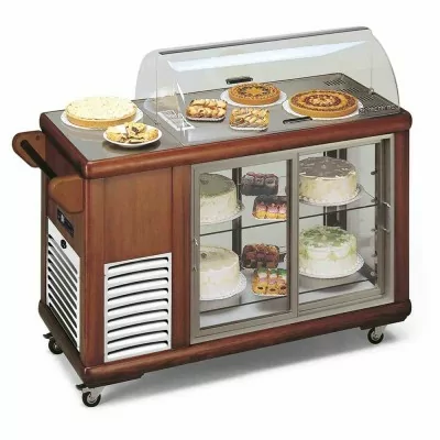TECFRIGO - Chariot buffet réfrigéré CARRELLINO 250 L. 1340 mm