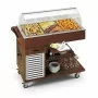 TECFRIGO - Chariot buffet réfrigéré CARRELLINO 3 L. 1183 mm
