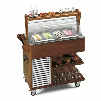 TECFRIGO - Chariot buffet réfrigéré CARRELLINO GELATO L. 1027 mm