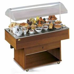 TECFRIGO - Buffet neutre DELIZIE M NEUTRA L. 1423 mm hotte motorisée