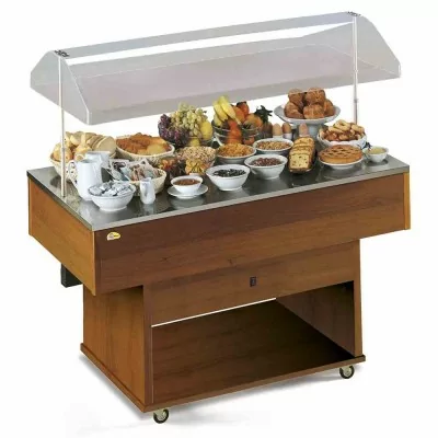 TECFRIGO - Buffet neutre DELIZIE M NEUTRA L. 1423 mm hotte motorisée