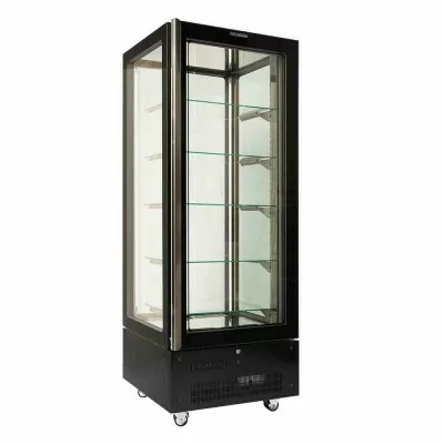 TECFRIGO - Vitrine réfrigérée verticale GRACE 451 BTQ-S L. 712 mm négative ventilée étagères verre