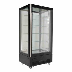 TECFRIGO - Vitrine réfrigérée verticale GRACE 651 BTQ-S BIS L. 912 mm bi-température ventilée étagères verre