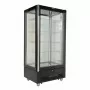 TECFRIGO - Vitrine réfrigérée verticale GRACE 651 BTQ-S BIS L. 912 mm bi-température ventilée étagères verre