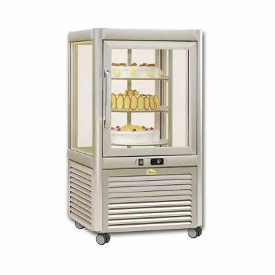 TECFRIGO - Vitrine réfrigérée verticale PRISMA 200 TNV-PF L. 680 mm ventilée étagères filaires