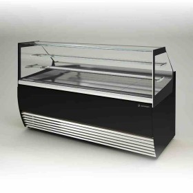 TECFRIGO - Vitrine horizontale réfrigérée ALBA 1600 VD L. 1627 mm verre droit
