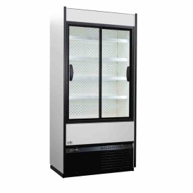TECFRIGO - Vitrine réfrigérée verticale BABY 120.0 PS L. 1265 mm portes coulissantes