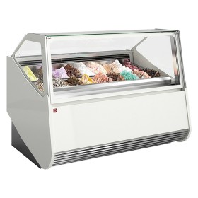 DIAMOND - Comptoir à crème glacée MONTREAL 24 bacs inox (360x165)