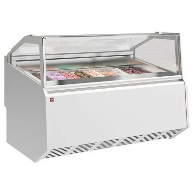 DIAMOND - Comptoir à crème glacée QUEBEC 24 bacs inox (360x165)