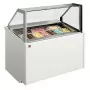 DIAMOND - Comptoir à crème glacée LAVAL 10 bacs inox (360x165)