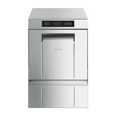 SMEG - Lave-verres sous-plan Ecoline 400x400 mm hauteur compacte pompe de vidange adoucisseur