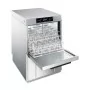 SMEG - Lave-verres sous-plan Pura 400x400 mm pompe de vidange récupération vapeur adoucisseur