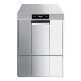 SMEG - Lave-vaisselle frontal double panier Pura 500 x 500 mm pompe de vidange adoucisseur