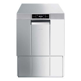 SMEG - Lave-vaisselle frontal pour plaques Pura 500 x 500 et 600 x 400 mm pompe de vidange adoucisseur
