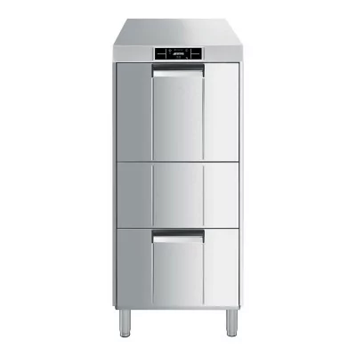 SMEG - Lave-vaisselle frontal rehaussé Pura 500 x 500 mm pompe de vidange
