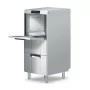 SMEG - Lave-vaisselle frontal rehaussé Pura 500 x 500 mm pompe de vidange adoucisseur