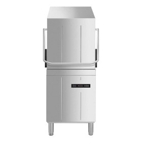 SMEG - Lave-vaisselle à capot Ecoline 500 x 500 mm commandes électroniques récupération vapeur