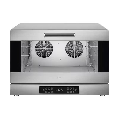 SMEG - Four à convection 4 niveaux 600 x 400 mm électronique porte abattante