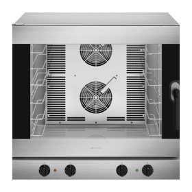 SMEG - Four à convection 6 niveaux 600 x 400 mm électromécanique ferrage à gauche
