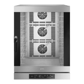SMEG - Four à convection 10 niveaux 600 x 400 mm électronique ferrage à droite