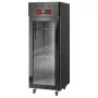 DIAMOND - Armoire de maturation dry aging pour viande 600 Lit. ventilée, 1 porte vitrée, 20xGN 2/1 BLACK