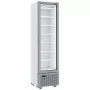 DIAMOND - Vitrine ventilée négative vitrée 221 litres - 7 niveaux fixes - BLANCHE