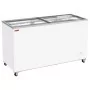 DIAMOND - Conservateur bahut, 503 litres, couvercles coulissants sur roulettes