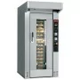 DIAMOND - Four électrique pour boulangerie et pâtisserie, rotatif, 15 ou 18 Niv.(600x800 mm), L. 1330 mm