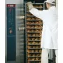 DIAMOND - Four électrique pour boulangerie et pâtisserie, rotatif, 15 ou 18 Niv.(600x800 mm), L. 1330 mm