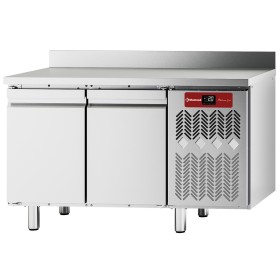 DIAMOND - Table frigorifique murale, ventilée, 2 portes GN 1/1, 260 litres