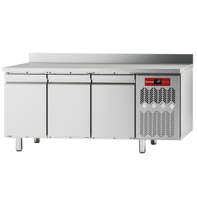 DIAMOND - Table frigorifique murale, ventilée, 3 portes GN 1/1, 405 litres