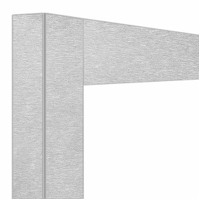 DIAMOND - Déco vitrine 216 L Acier satiné
