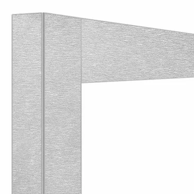 DIAMOND - Déco vitrine 216 L Acier satiné