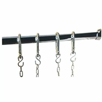 DIAMOND - Kit charcuterie barre inox et 4 crochets (complémentaire)