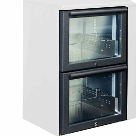 DIAMOND - Kit bloc tiroirs vitrés (1/2 + 1/2) x RLB…