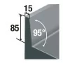 DIAMOND - Table de congélation rapide murale TOUCH SCREEN 6 x GN1/1 (20-12 Kg)