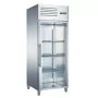 FURNOTEL - Déclassé - Armoire inox positive avec évaporateur ventilé 1 porte vitrée 700 L